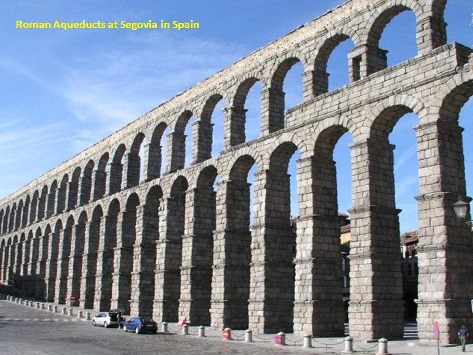 Como funciona un acueducto romano